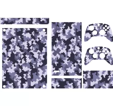 Sticker xbox housse camouflage - TenStickers