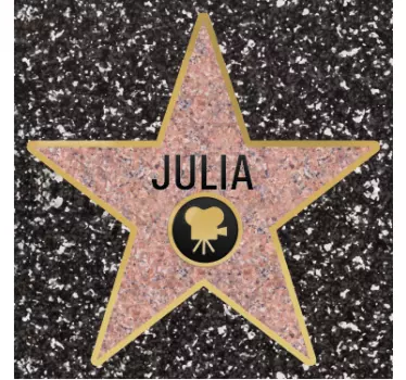 Autocollant décoration de Hollywood original - TenStickers