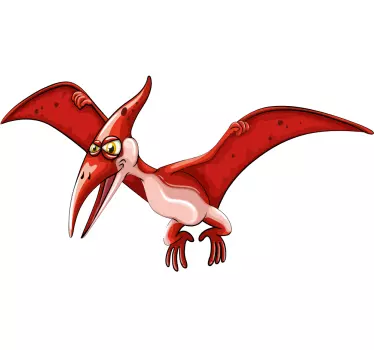 Sticker Mural Chambre Enfant Dinosaure avec des ailes - TenStickers