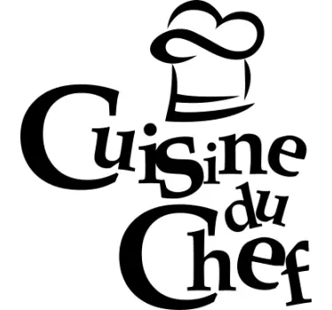 Sticker Mural Cuisine Conception de texte de cuisine drôle - TenStickers
