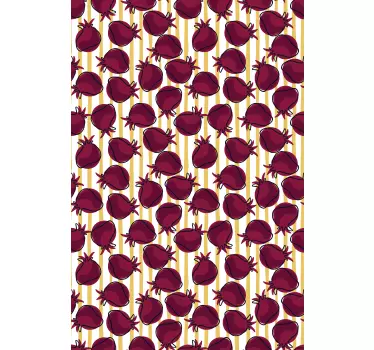 Sticker fruit motif grenade - TenStickers