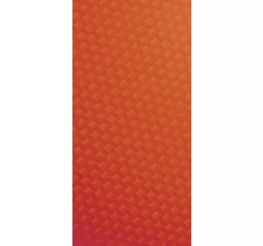 Sticker iphone carbone orange - TenStickers