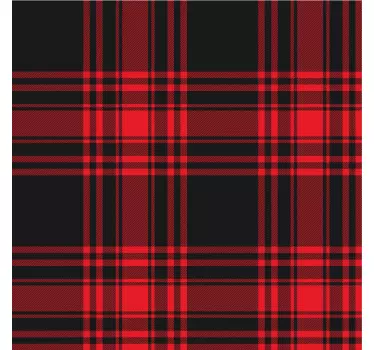 Sticker samsung design en motif tartan - TenStickers