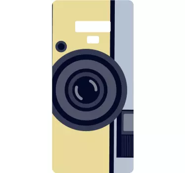 Sticker samsung couverture graphique appareil photo - TenStickers