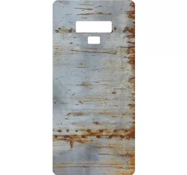 Sticker samsung texture métal rustique - TenStickers