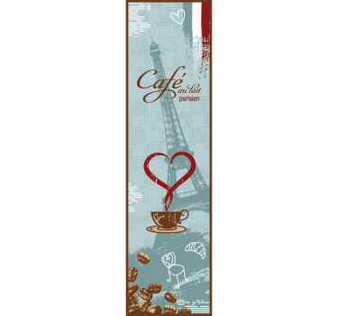 Sticker frigo Tour Eiffel France - TenStickers