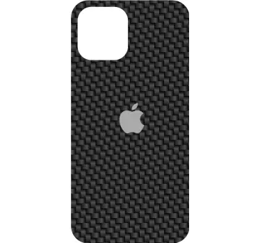 Sticker iphone couverture noire texturée - TenStickers