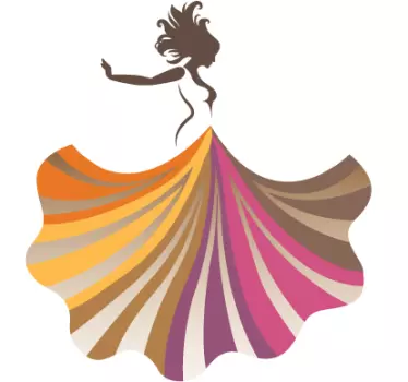 Autocollant mural dancing queen - TenStickers