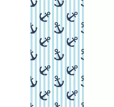 Sticker iphone concept d'ancre nautique - TenStickers