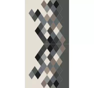 Sticker samsung motif en losange - TenStickers