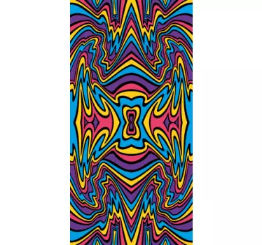 Sticker samsung motif tourbillonnant vibrant - TenStickers