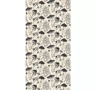Sticker samsung concept de champignon - TenStickers