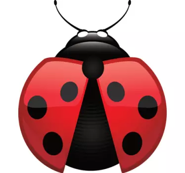 Sticker coccinelle - TenStickers