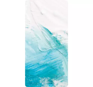 Sticker iphone mélange de vagues aqua - TenStickers
