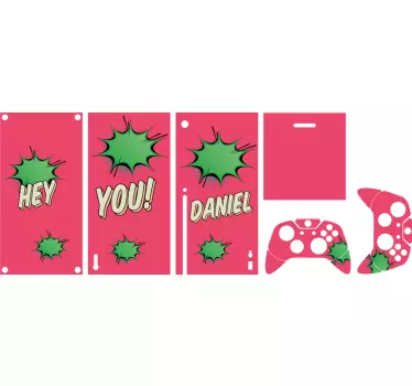 Sticker xbox Étiquettes style bande dessinée - TenStickers