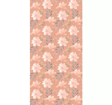 Stickers samsung motif floral aquarelle vintage peint à la main - TenStickers