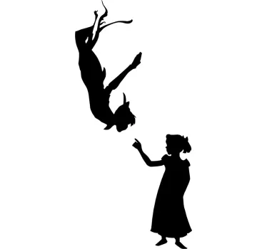 Sticker enfant Peter Wendy - TenStickers