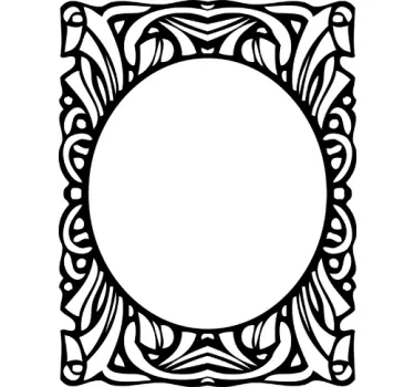 Sticker cadre original - TenStickers