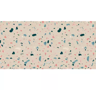 Sticker Meuble sticker de terrazzo peint à la main - TenStickers