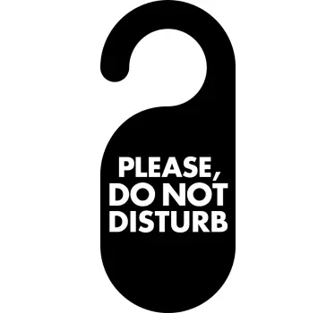 Sticker do not disturb - TenStickers