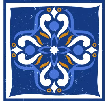 Autocollant Carrelage Classique méditerranéen - TenStickers