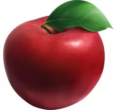 Autocollant Fruit Pomme réaliste - TenStickers