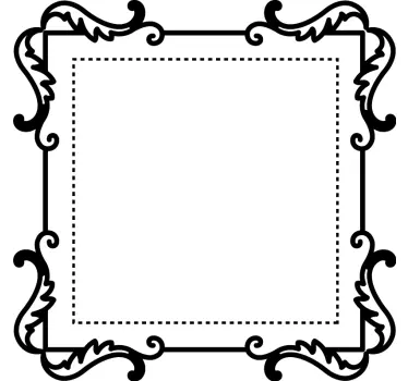 Sticker interrupteur contour - TenStickers