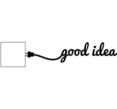 Sticker interrupteur good idea - TenStickers