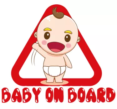 Stickers Bébé à Bord à bord - TenStickers