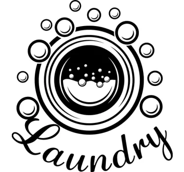 Autocollant Maison Bulles de lessive - TenStickers