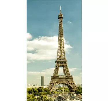 Sticker porte vue parisienne - TenStickers