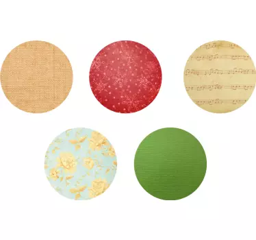 sticker boules de Noel - TenStickers