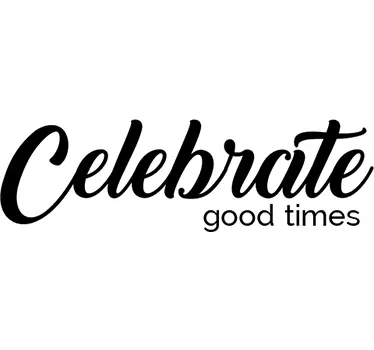 Sticker celebrate good times - TenStickers