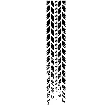 Sticker traces de pneu - TenStickers