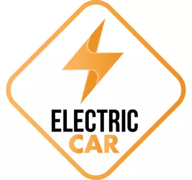 Autocollant electric car - TenStickers