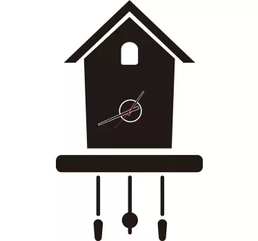 Sticker Horloge Horloge Coucou - TenStickers