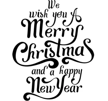 joyeux Noel et bonne année - TenStickers