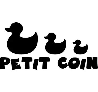 Sticker Salle de Bain Petit coin - TenStickers