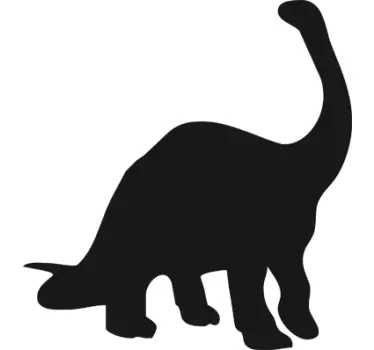 Sticker ardoise dino craie - TenStickers