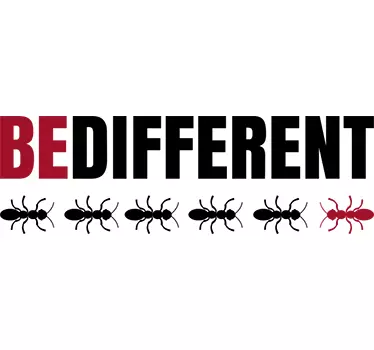 Sticker be different - TenStickers