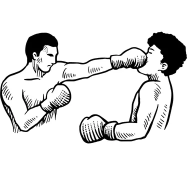 sticker boxe - TenStickers