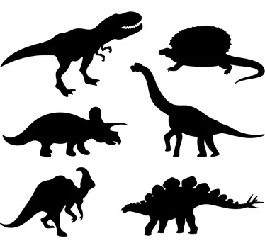 Sticker Maison Dinosaures - TenStickers