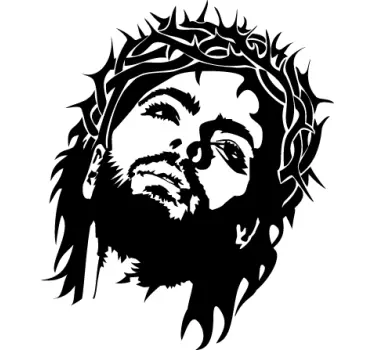 Sticker couronne épines - TenStickers