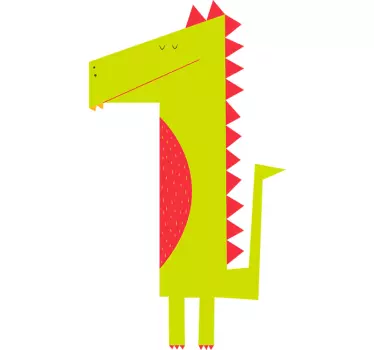 Sticker crocodile pour enfants - TenStickers