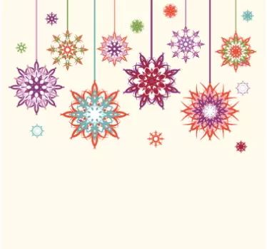 Sticker décorations de Noel - TenStickers