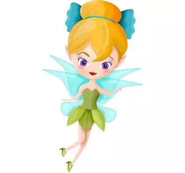 Sticker enfant Fée Clochette - TenStickers