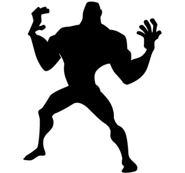 Sticker enfant homme super pouvoirs - TenStickers