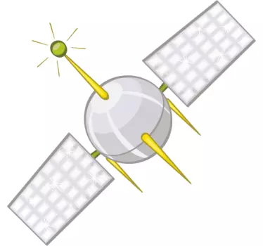 Sticker enfant satellite - TenStickers
