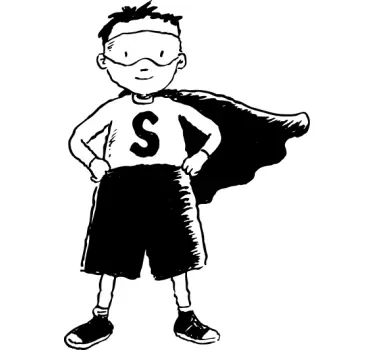 Sticker enfant superkid - TenStickers