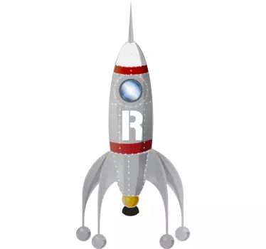 Sticker enfant vaisseau Verne - TenStickers